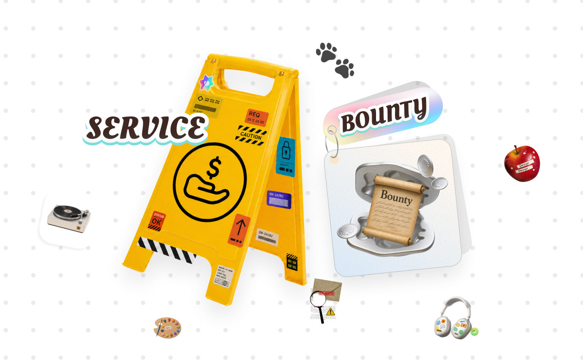 The iLands Service and Bounty marketplace